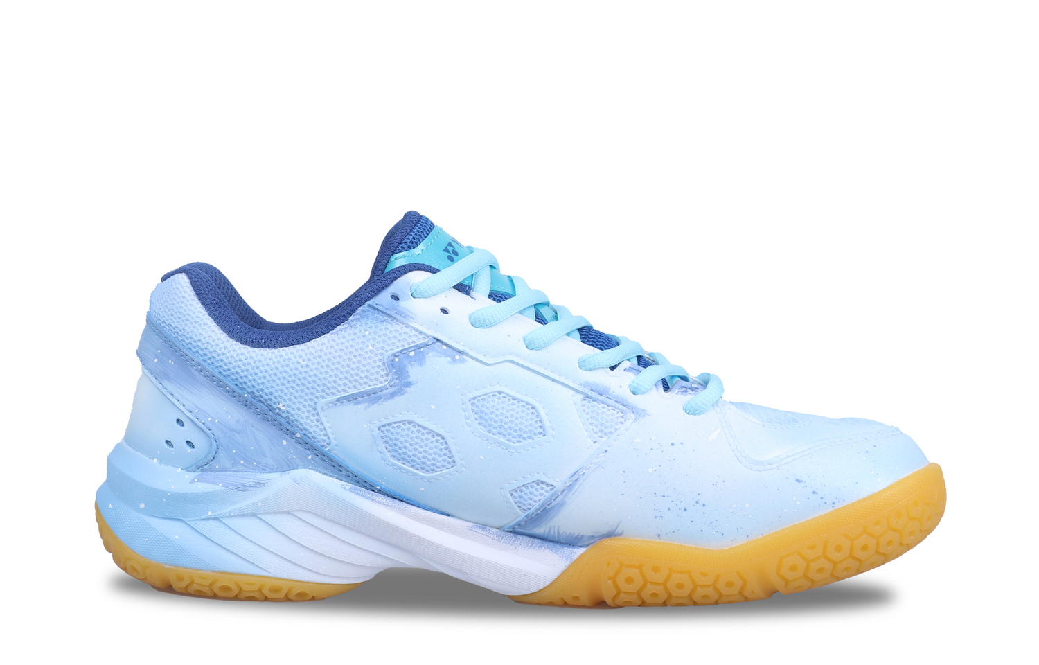 Yonex Ударопрочные легкие низкие кроссовки для бадминтона Power Cushion Support, унисекс, синий — фото 4