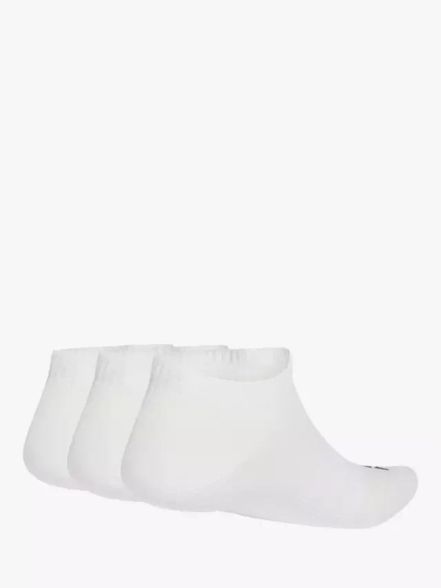 Тонкие и легкие низкие носки Thin & Light Essentials, упаковка из 3 штук, белые adidas — фото 2