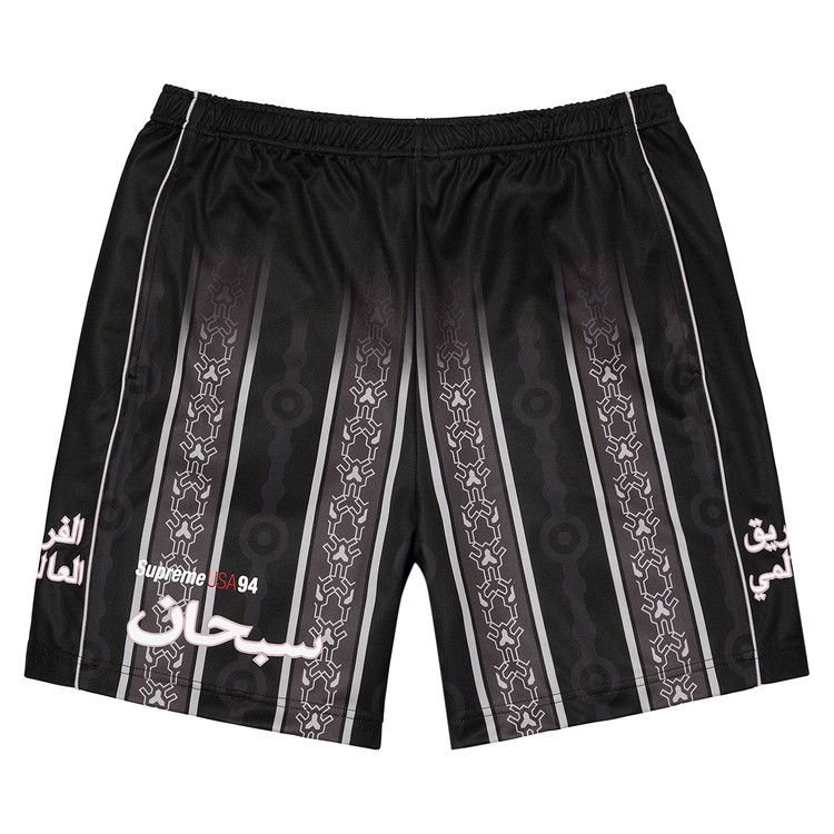

Шорты Supreme Arabic Logo Soccer Short, Black