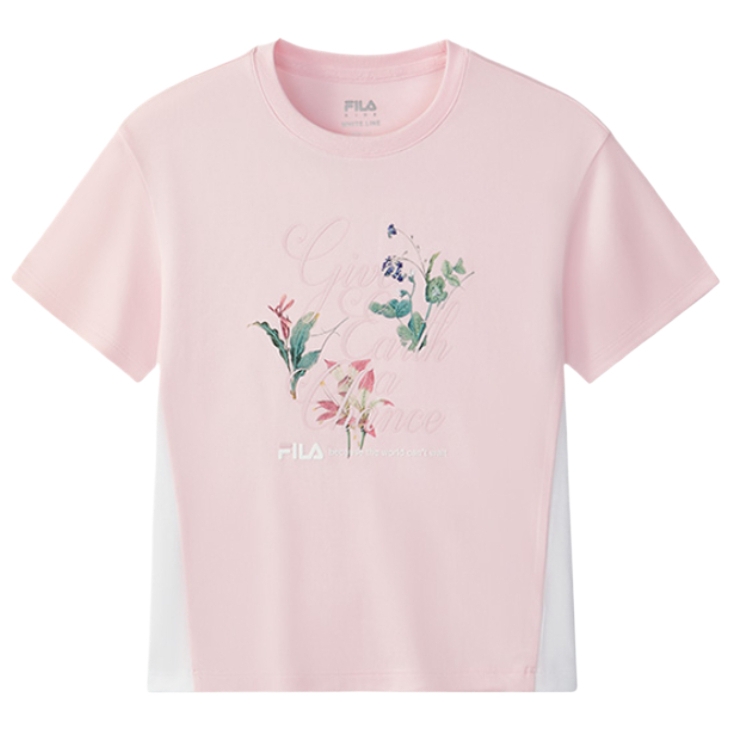 

FILA KIDS Футболка Rainbow Pink для подростков, Розовый, FILA KIDS Футболка Rainbow Pink для подростков