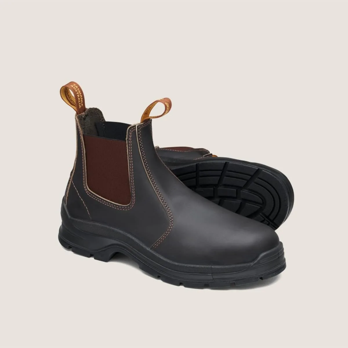 Ботинки Blundstone 400 Chelsea Cut Claret с эластичным поясом