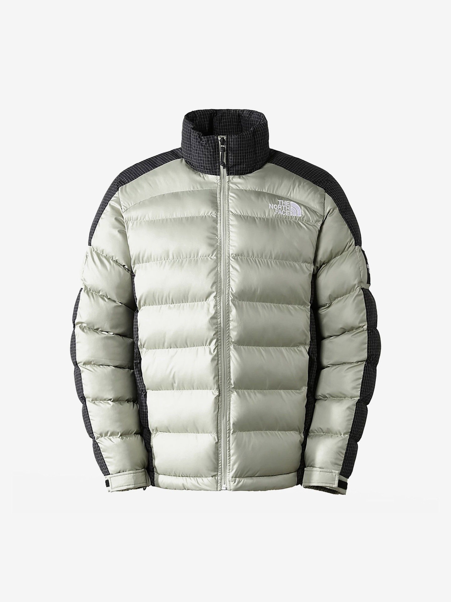 

Пуховик мужской серо-зеленый THE NORTH FACE