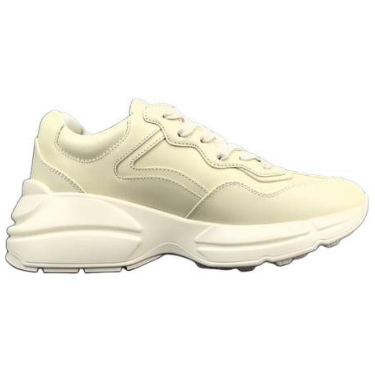 GUCCI Женские кеды Rhyton Low Top цвета слоновой кости — фото 2