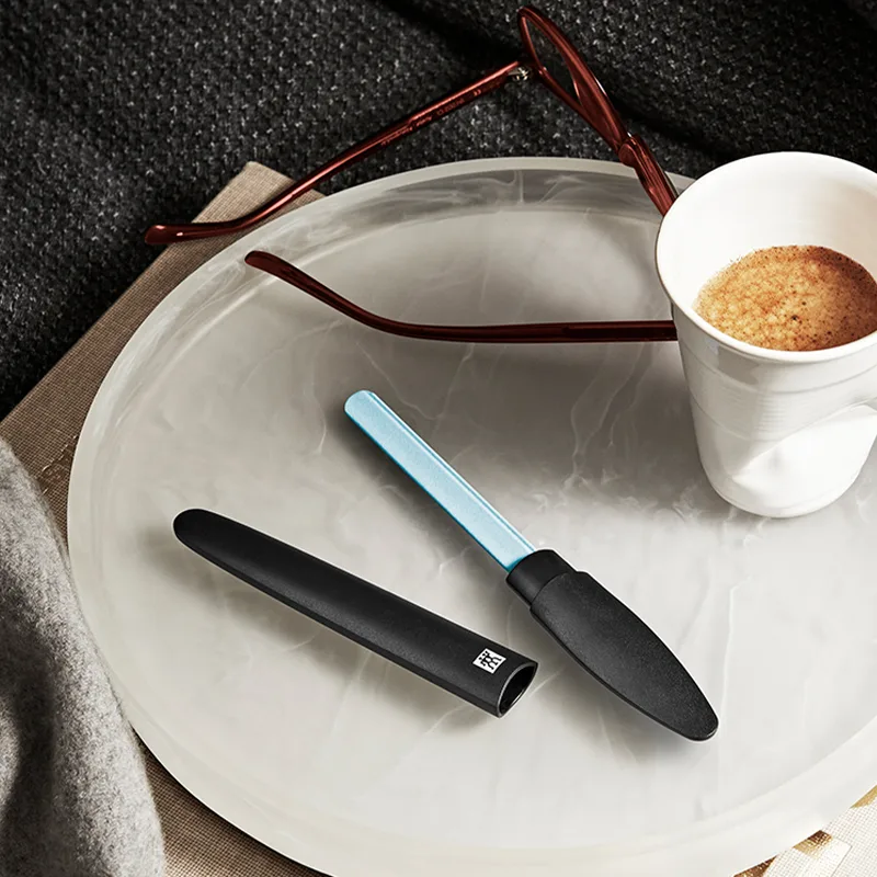 ZWILLING Двусторонняя наждачная полоска для снятия лака, несколько размеров, средство для чистки, Midnight Black【88401-351-0】 — фото 3