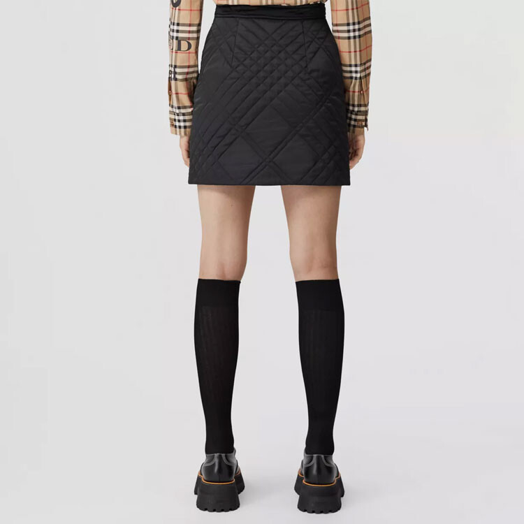 Юбка женская Burberry, черный — фото 3