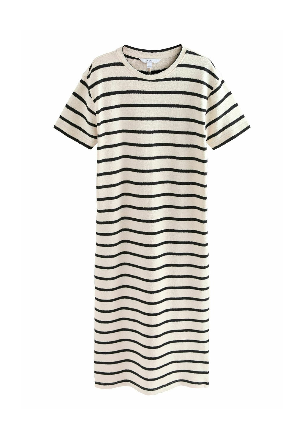 

Платье-джемпер STRIPE LOOK SHORT SLEEVE Next, черный