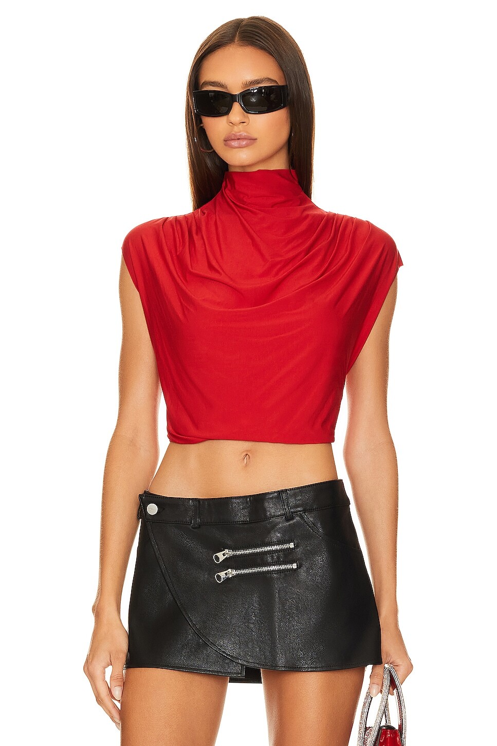 

Топ Commando Butter Draped Crop, цвет Scarlet