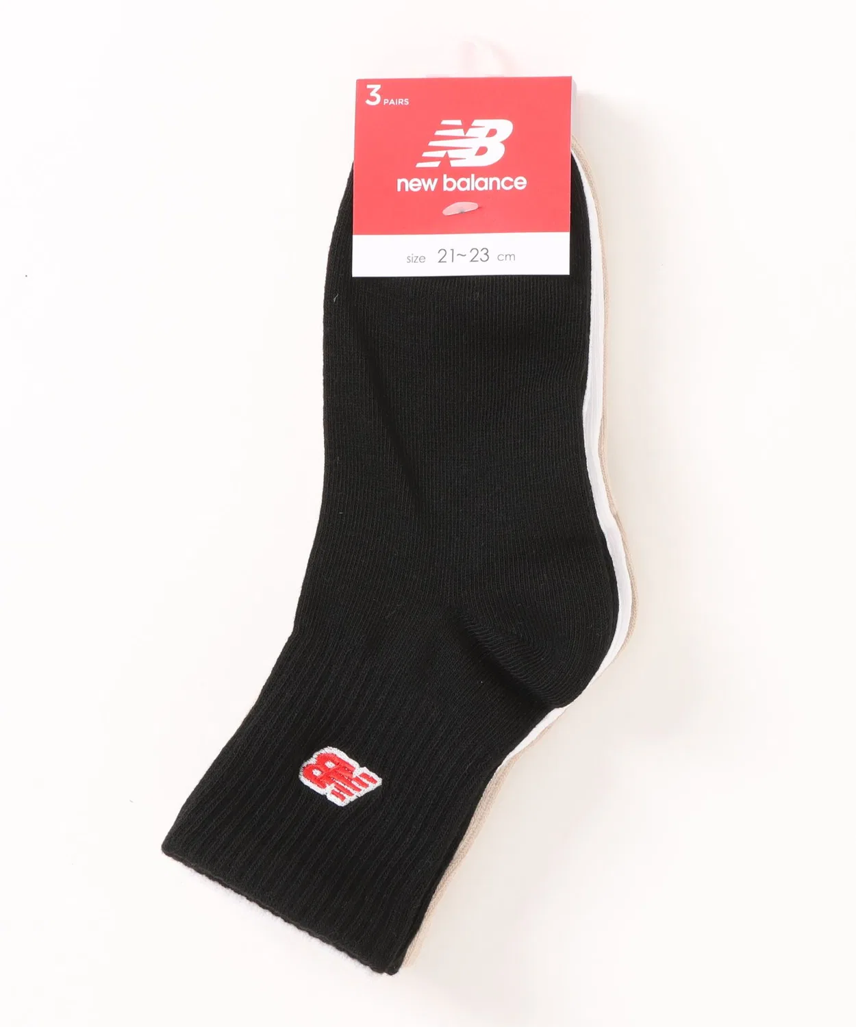 Носки детские 3 пары New Balance с логотипом