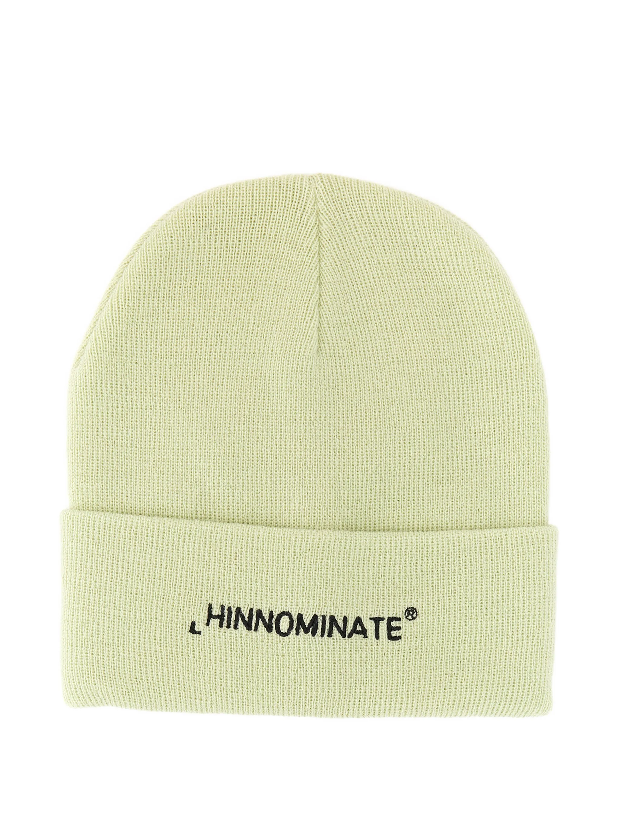 

Шапка бини с вышитым логотипом Hinnominate, зеленый