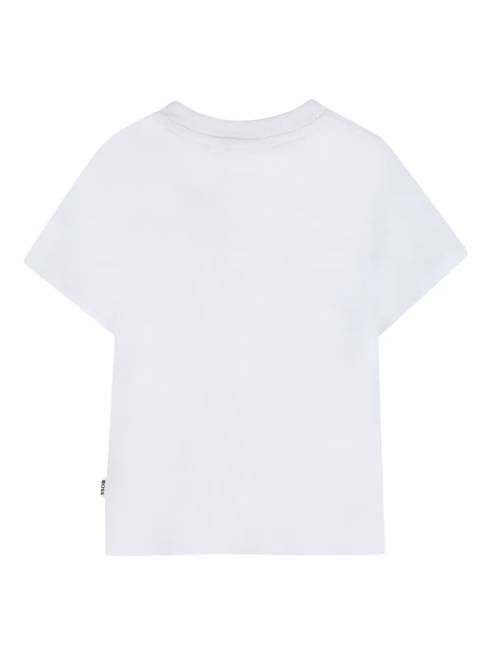 Футболка с графичным принтом Boss Kidswear, белый — фото 2
