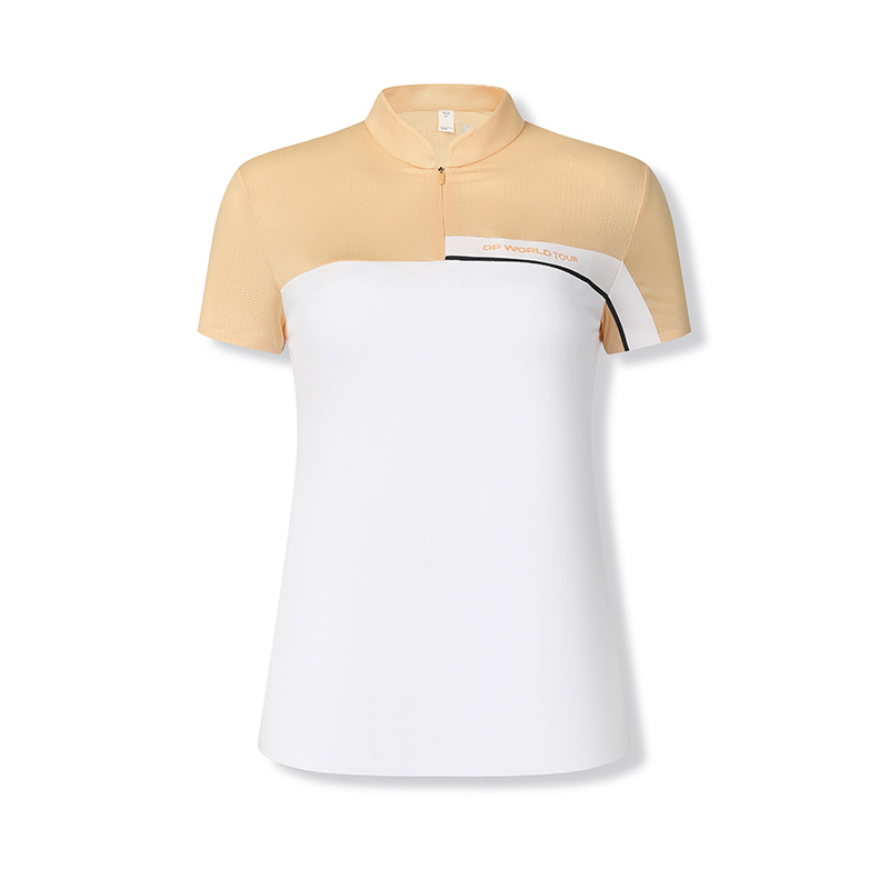 

FILA Футболка Women's Jade White с воротником стойка и умеренной утяжкой на талии