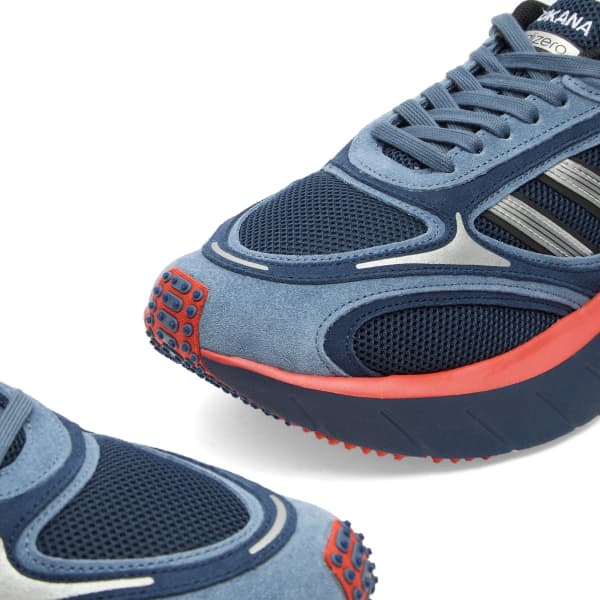 Кроссовки Adizero goukana Adidas, collegiate темно-синий, preloved ink & preloved красный — фото 4