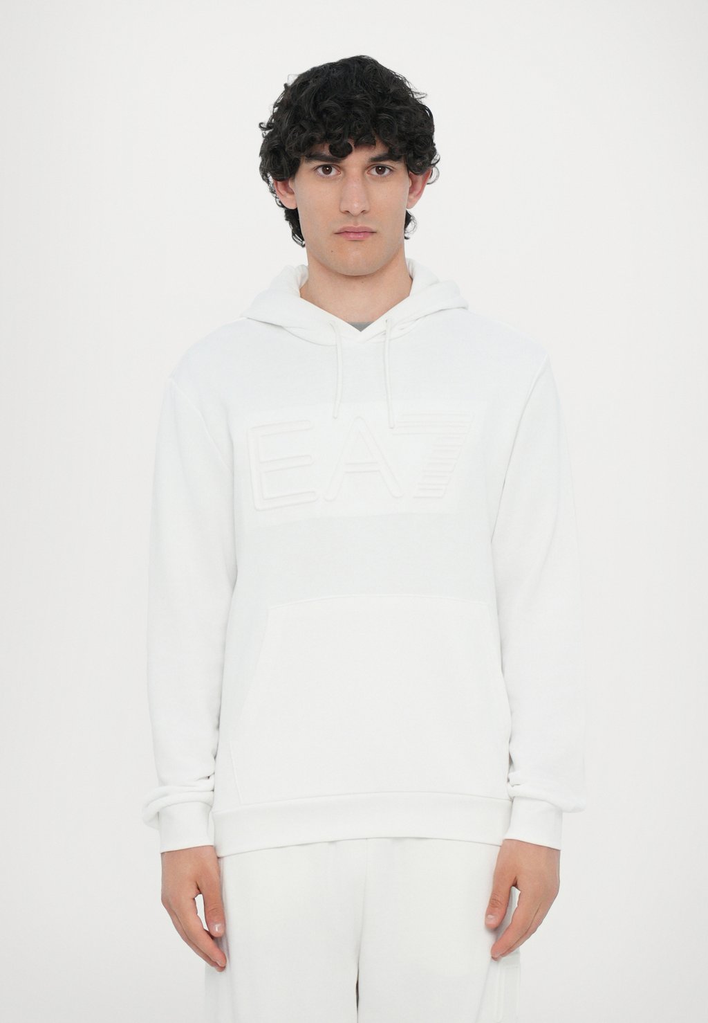 

Толстовка с капюшоном Felpa EA7 Emporio Armani, белый