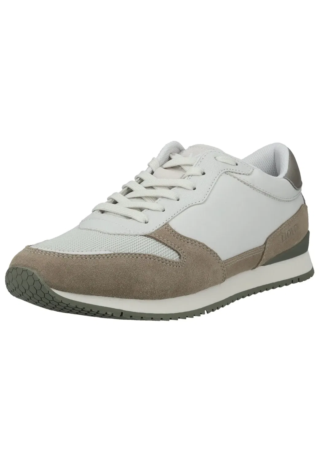 Кроссовки низкие из текстиля и замши LLOYD, taupe