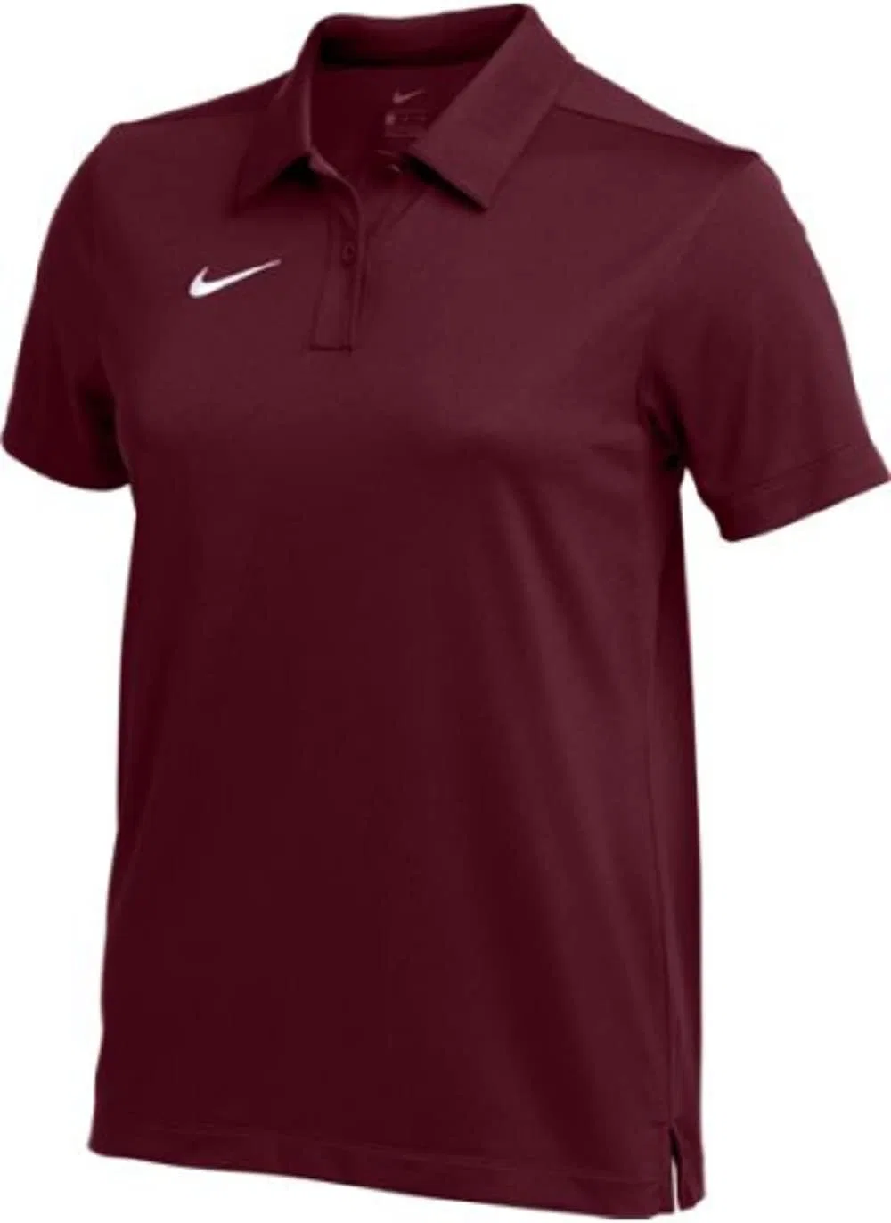 Поло женское Nike, темно-бордовый