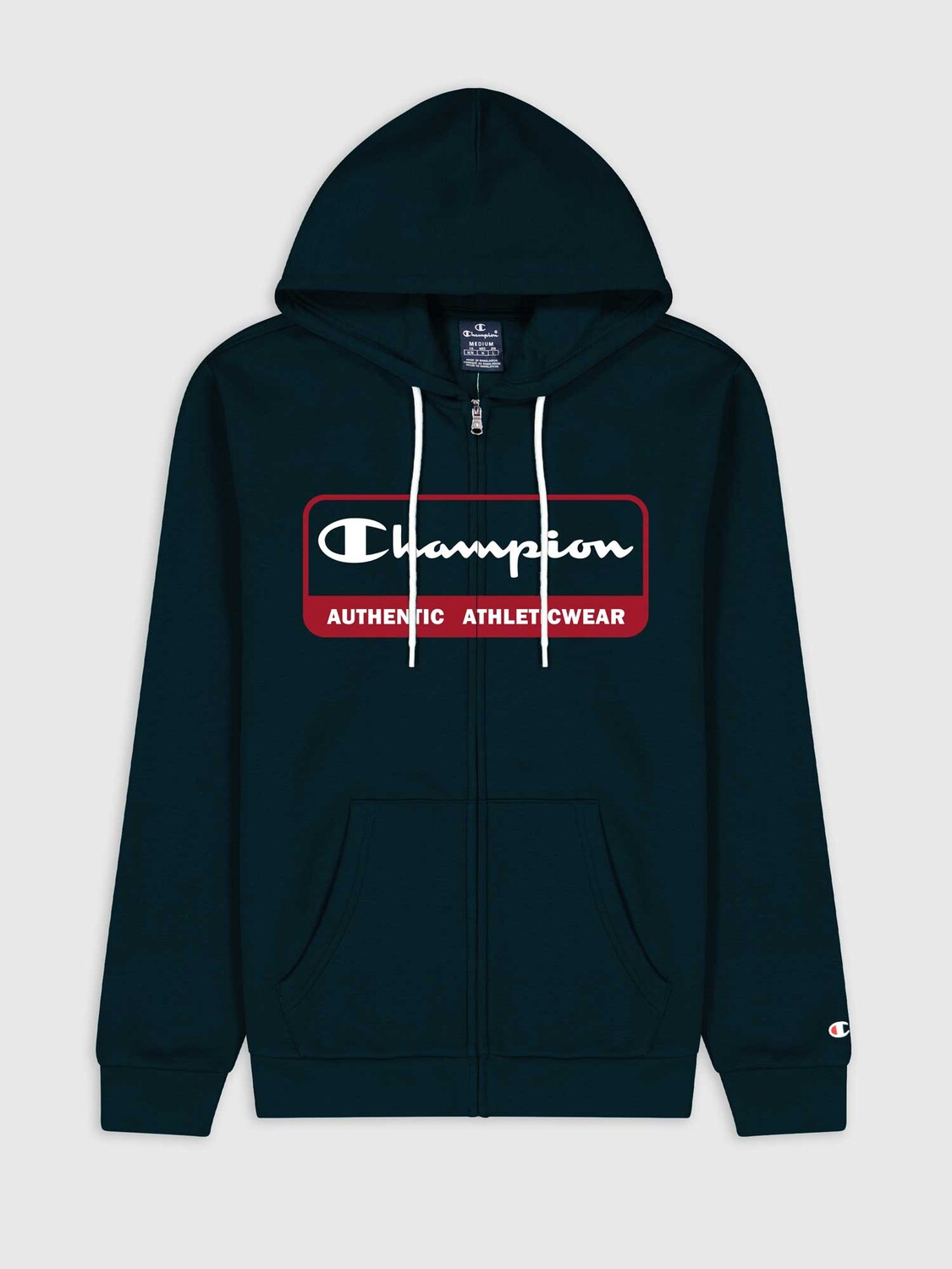 

Толстовка Champion Hooded Full Zip Sweatshirt, синий