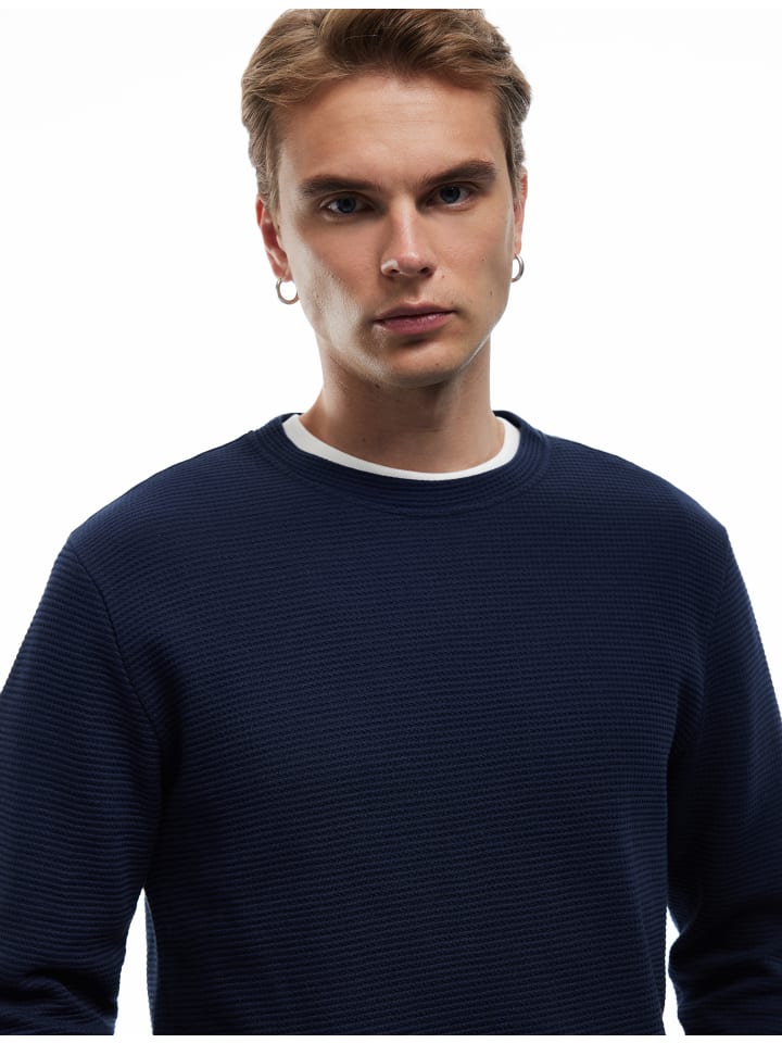 

KOTON Толстовка темно-синего цвета