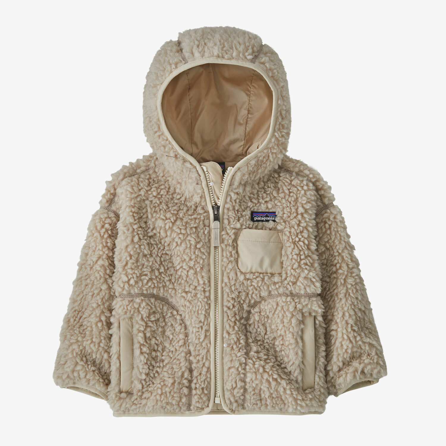 

Флисовая толстовка Baby Retro-X Patagonia, цвет Natural w/Natural