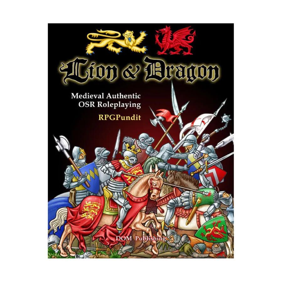 

Lion & Dragon, Role Playing Games (DOM Publishing), мягкая обложка