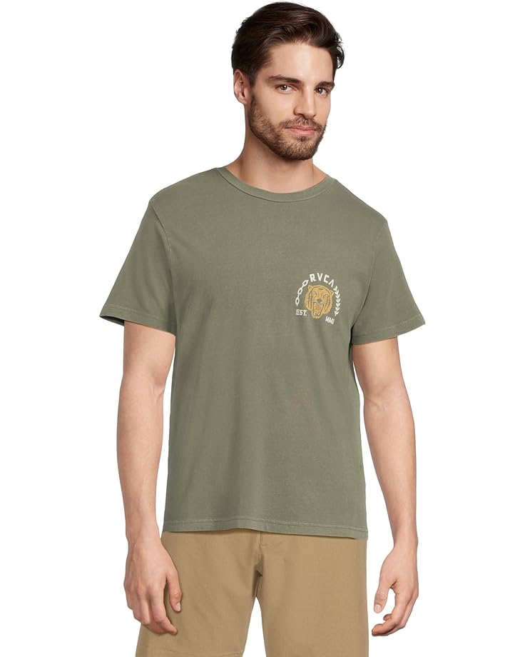 

Мужская футболка RVCA Squadron, Sage Leaf, Зеленый, Мужская футболка RVCA Squadron, Sage Leaf