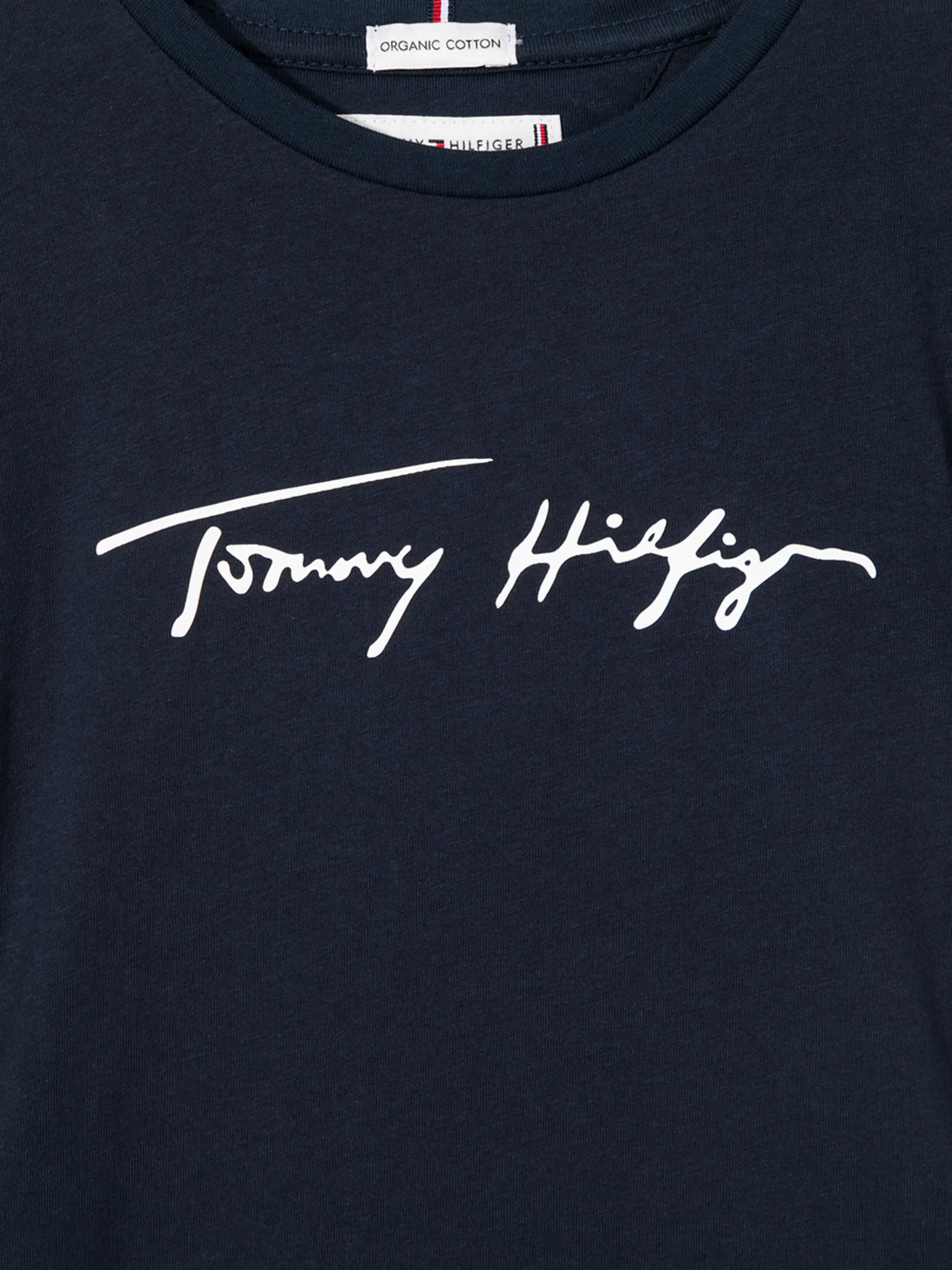 Платье-футболка с логотипом Tommy Hilfiger Junior, синий — фото 3