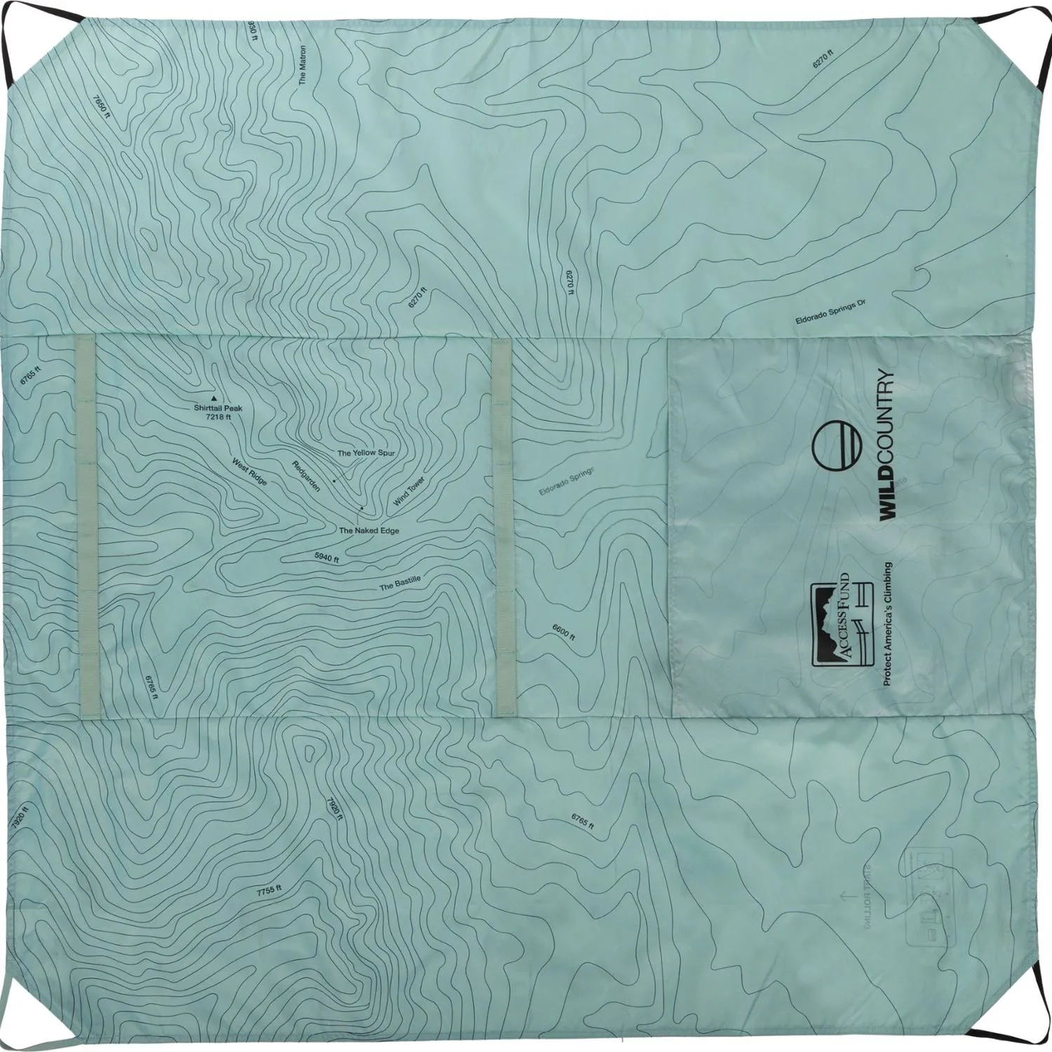 

Тент для веревки Wild Country x Access Fund Wild Country, Turquoise