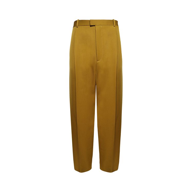 

Брюки Bottega Veneta Grain De Poudre Trousers 'Limonite', желтый