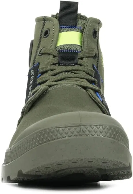 Ботинки Palladium Unisex Adult Pampa Hi Re-Craft, Olive Green — фото 3