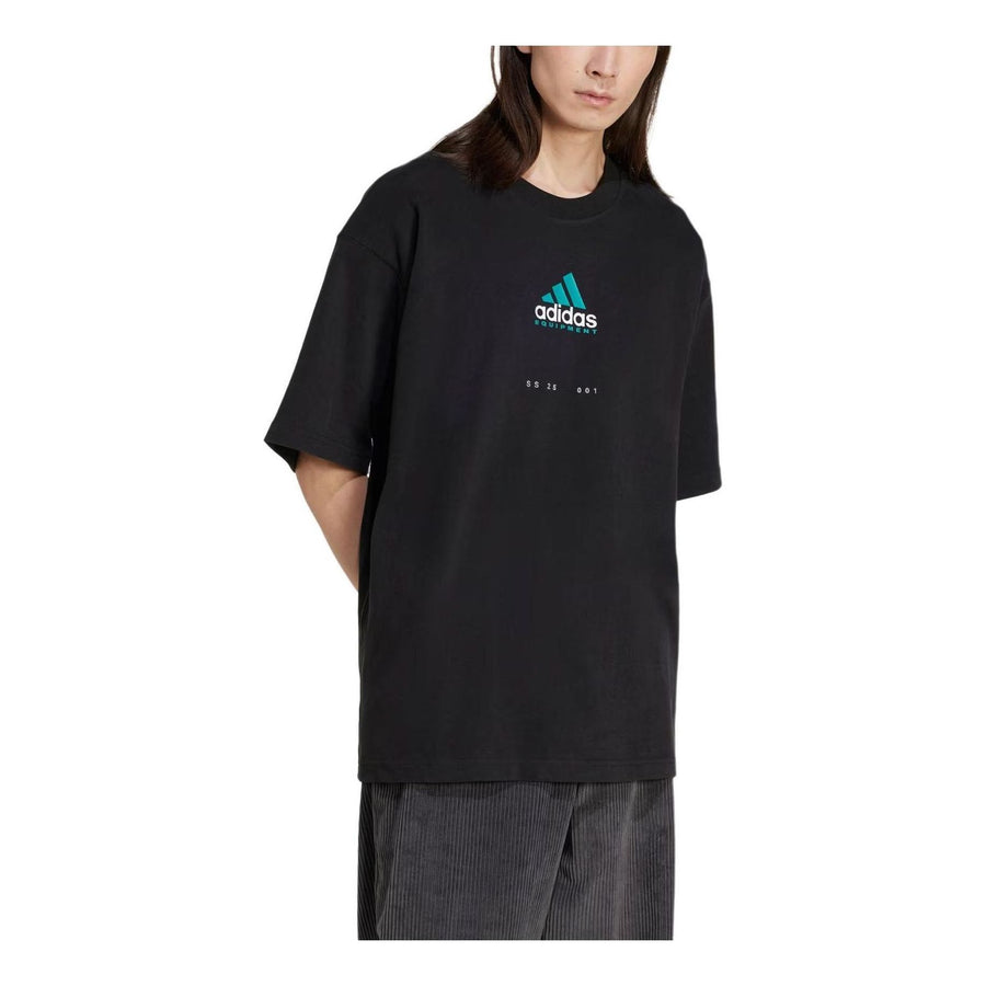 

Футболка adidas EQT Graphic T-Shirt 'Black', черный