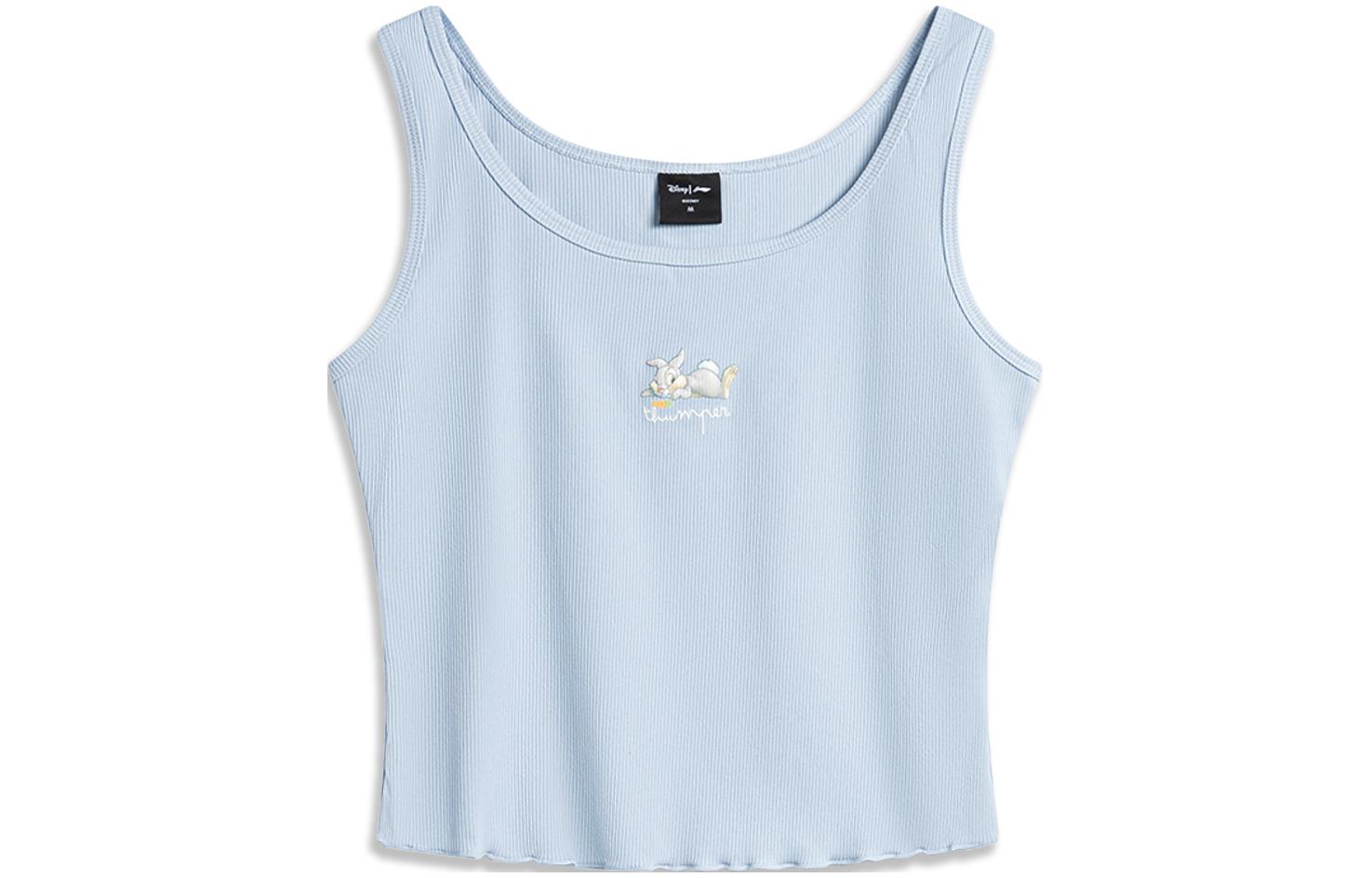 

Футболка-майка LiNing x Disney женская небесно-голубая