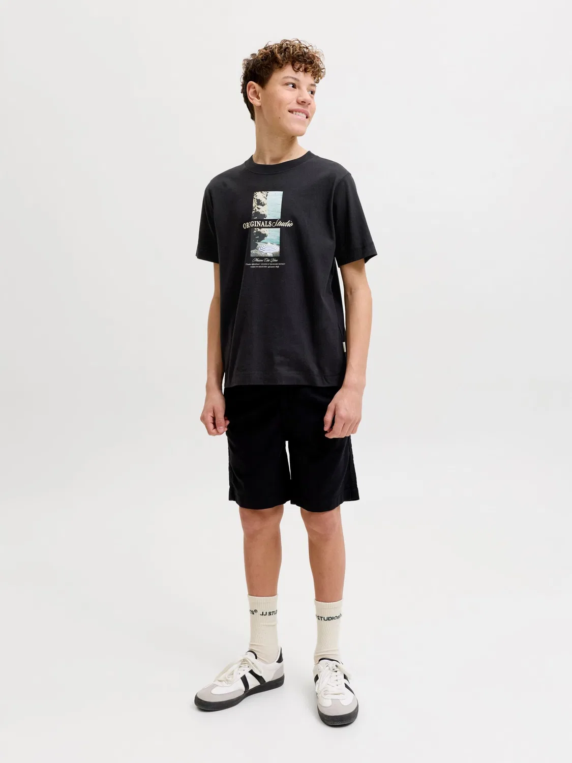 Футболка Jack & Jones Junior, Black — фото 4