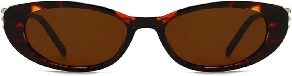 

Солнцезащитные очки с защитой UV400 | Маленькая оправа, линзы конфетного цвета | Для женщин и мужчин, для занятий спортом на открытом воздухе и вождения LXLHWN, White