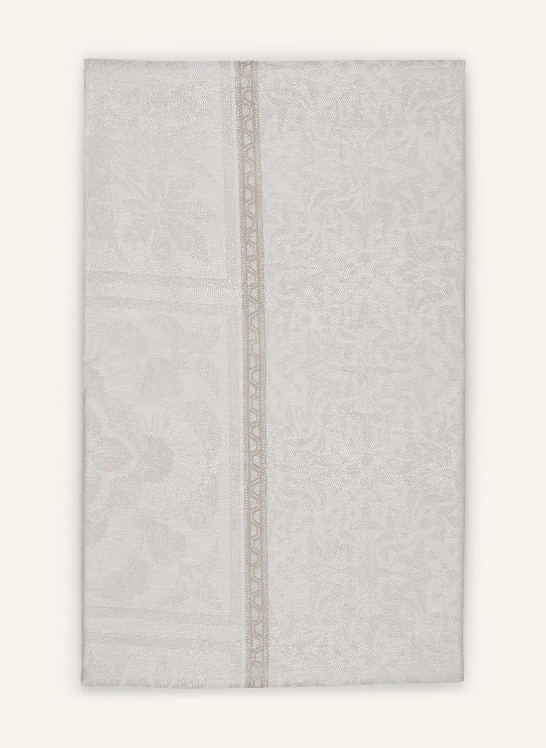 

Скатерть Garnier Thiebaut HARMONIE aus Leinen, 174x304 см, цвет weiss/taupe