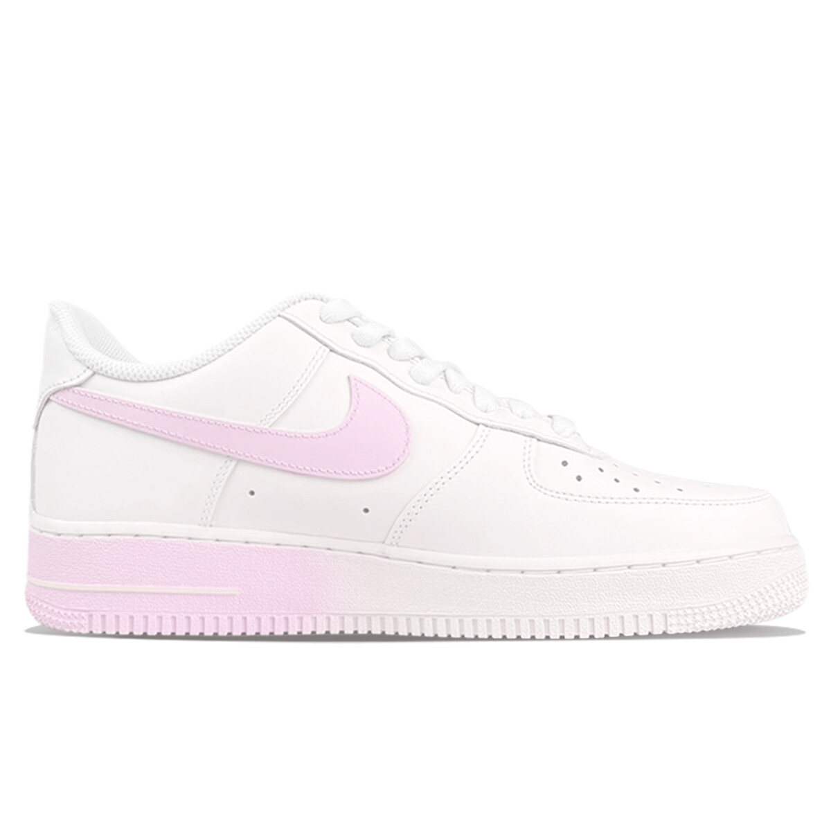 Кроссовки Nike Air Force 1 Skateboarding Shoes Unisex Low-top Pink/White, розовый — фото 2