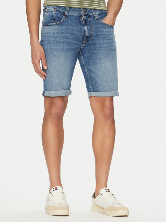

Облегающие джинсовые шорты Ronnie DM0DM20961 Tommy Jeans, синий