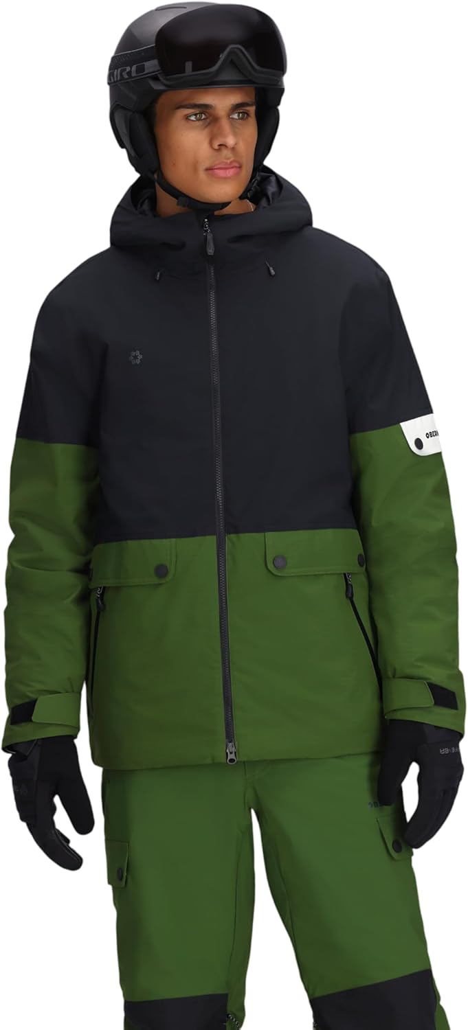 

Мужская горнолыжная куртка Obermeyer AMF, водонепроницаемая, дышащая, 20 000 мм, с двусторонним растяжением и технологией HydroBlock, Black, Черный, Мужская горнолыжная куртка Obermeyer AMF, водонепроницаемая, дышащая, 20 000 мм, с двусторонним растяжение