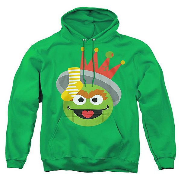 

Толстовка с капюшоном Sesame Street Christmas Nutcracker Oscar the Grouch Licensed Character