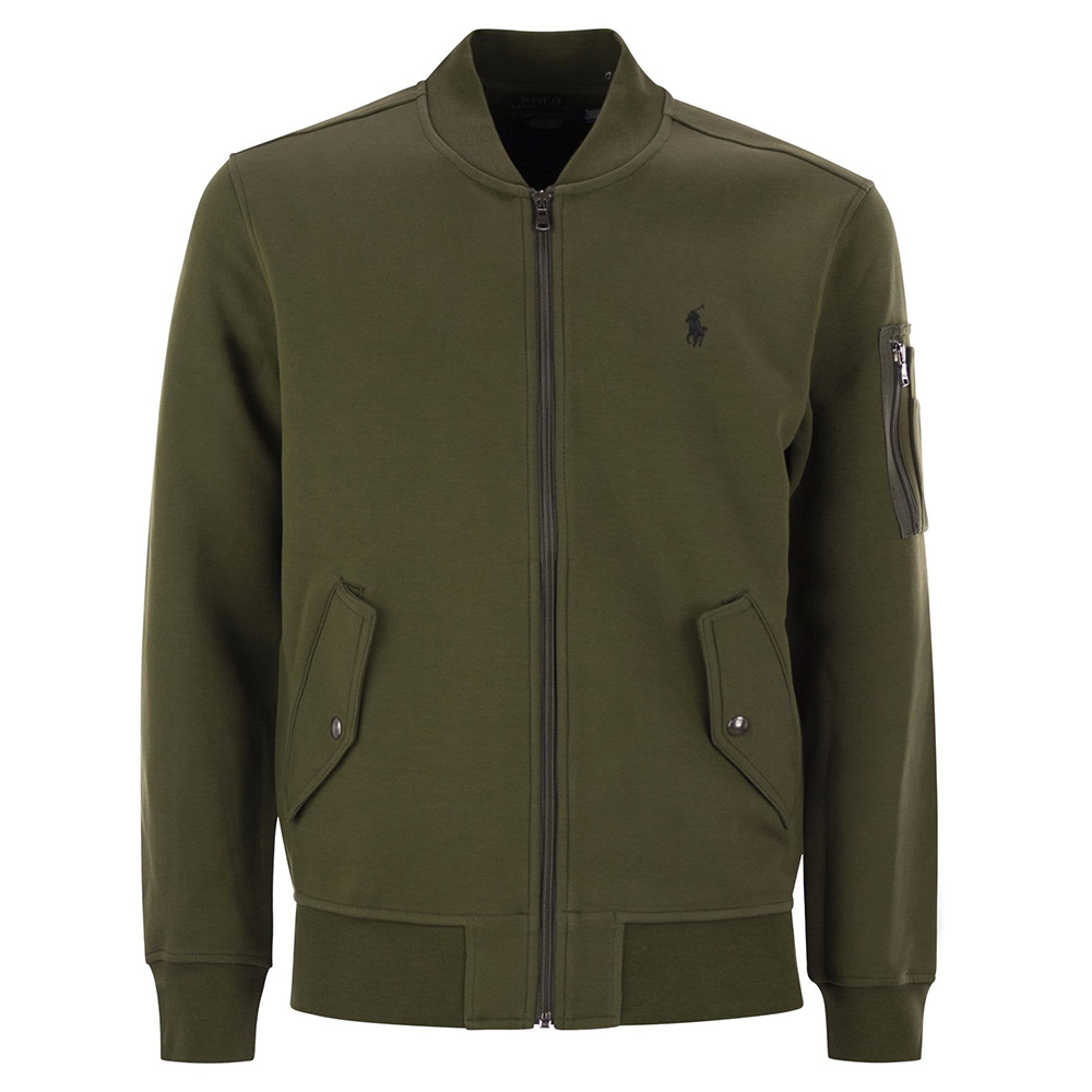 Polo Ralph Lauren Застёгивающаяся на молнию кофта с длинными рукавами, Green — фото 3
