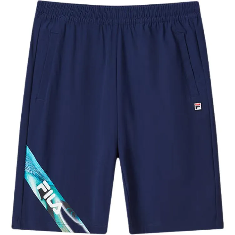 Детская короткая футболка moderate FILA KIDS, Dark Ship Blue