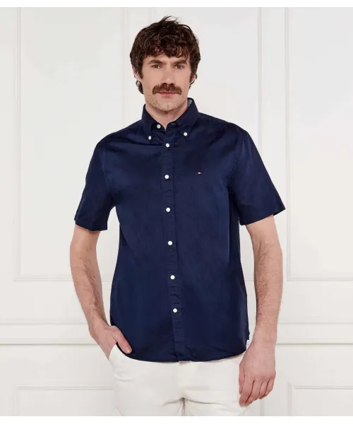 

Рубашка Regular fit Tommy Hilfiger, синий