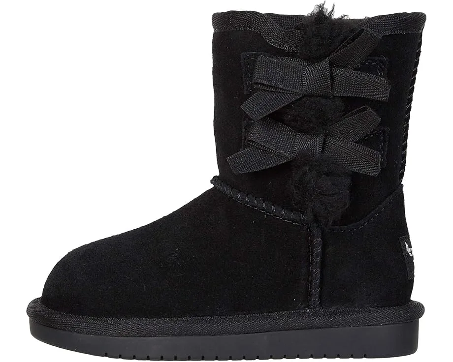 Ботинки Koolaburra by UGG Kids Victoria Short Boot (Toddler), Black — фото 4