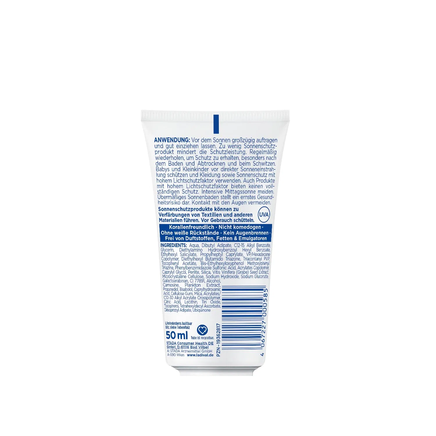 Солнцезащитный гель для лица Ladival Extreme SPF 30, 50 мл ‎Ladival — фото 2