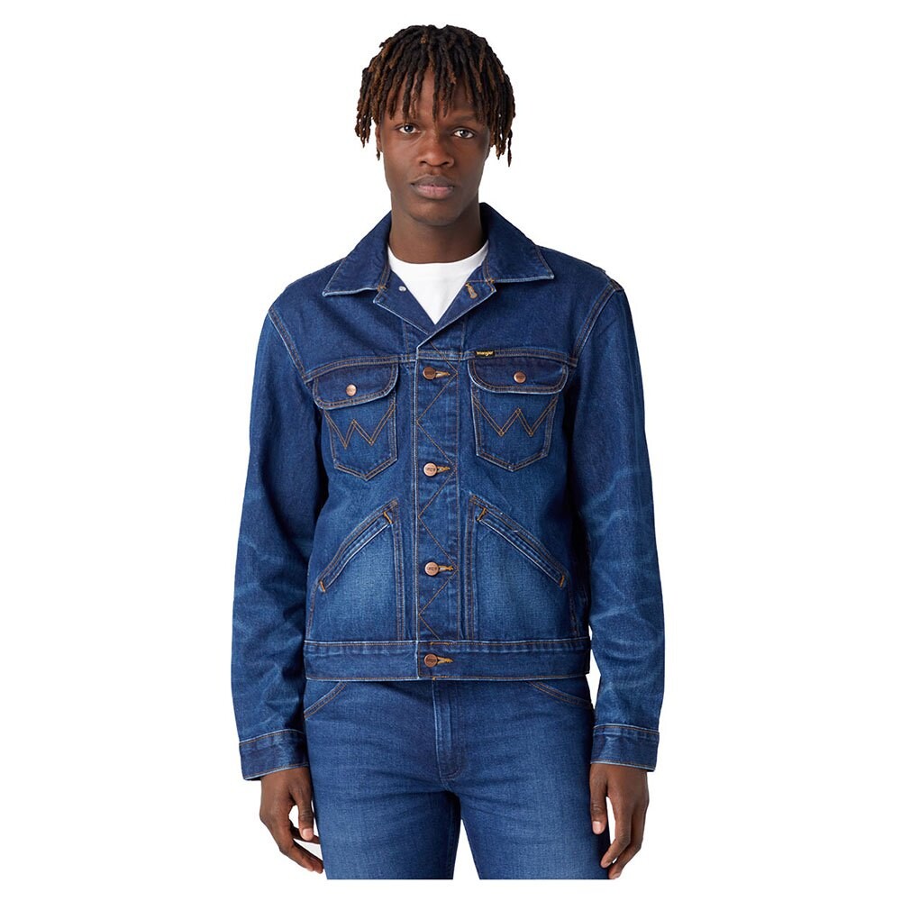 

Куртка Wrangler 124MJ Denim, синий