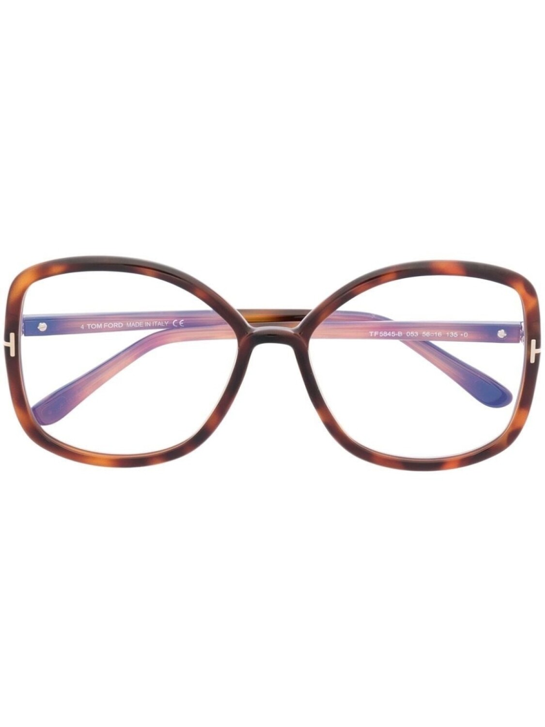 

TOM FORD Eyewear очки FT5845B, коричневый