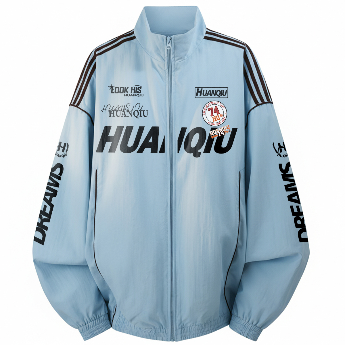 

Куртка Unisex Stand Collar Thin HUANQIU, синий