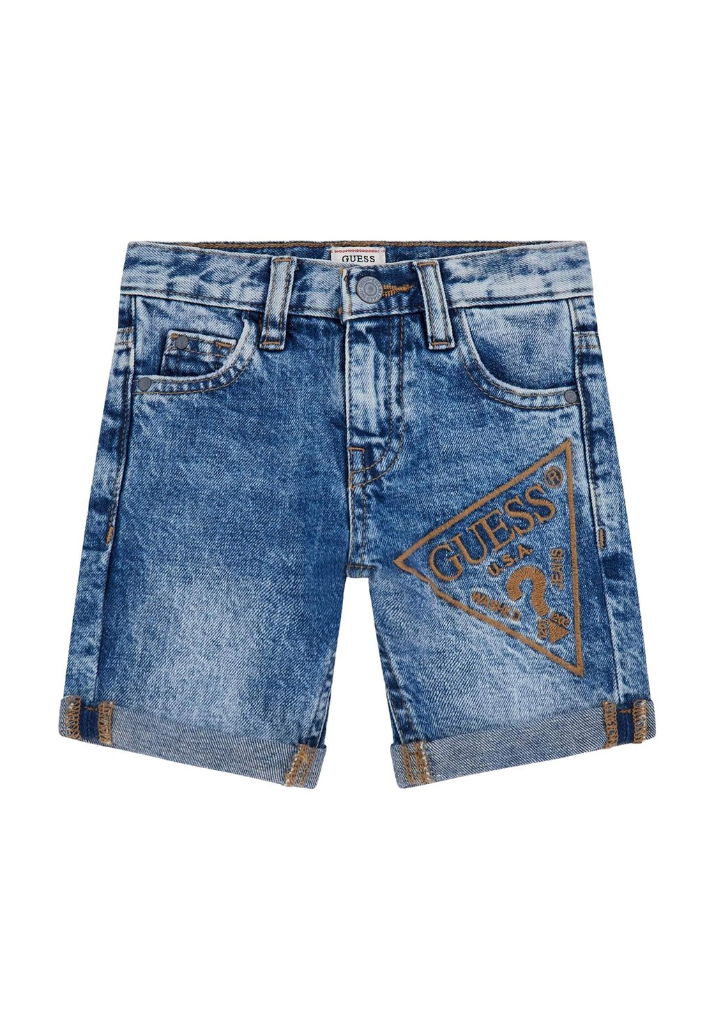 

Джинсовые шорты LOGO DREIECK Guess, синий