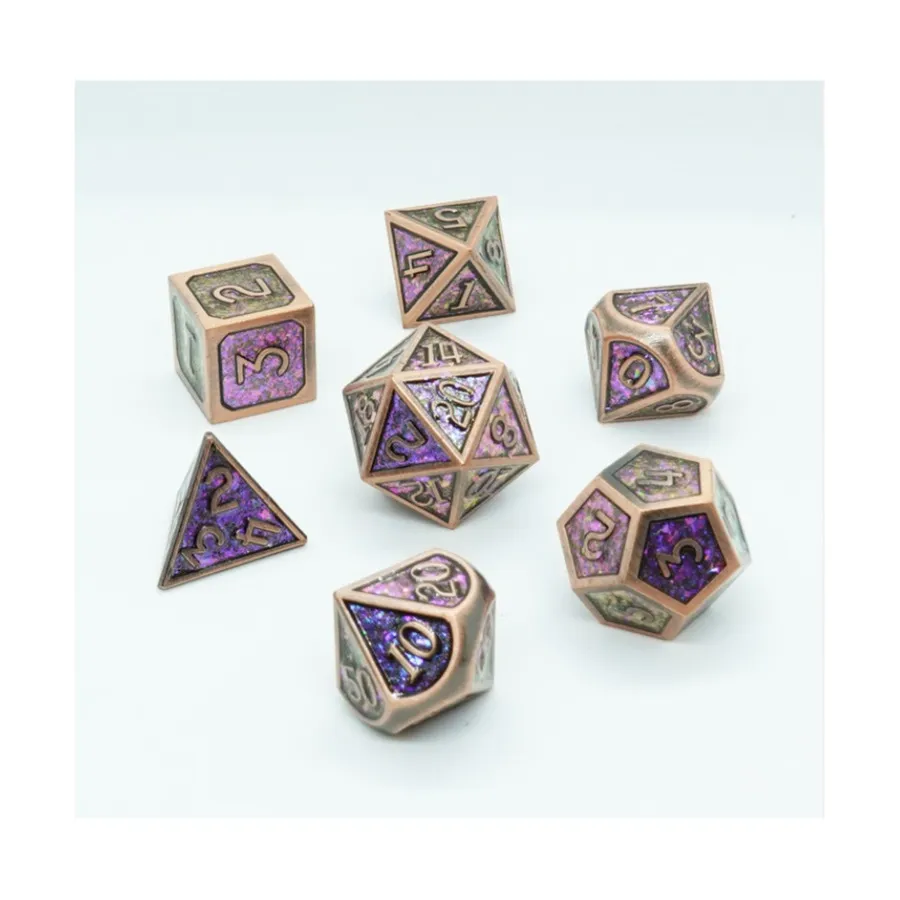 

Поли-набор Regal (7), Metal Dice (Chronicle Cards)