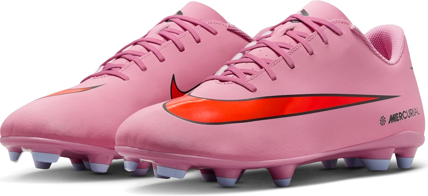 Мужские кроссовки Nike Vapor 16 Club FG/MG, Magic Flamingo/Black-total Crimson — фото 2