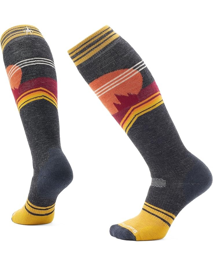 

Носки Smartwool Snowboard Full Cushion Moon Energy Over The Calf Socks, цвет Honey Gold