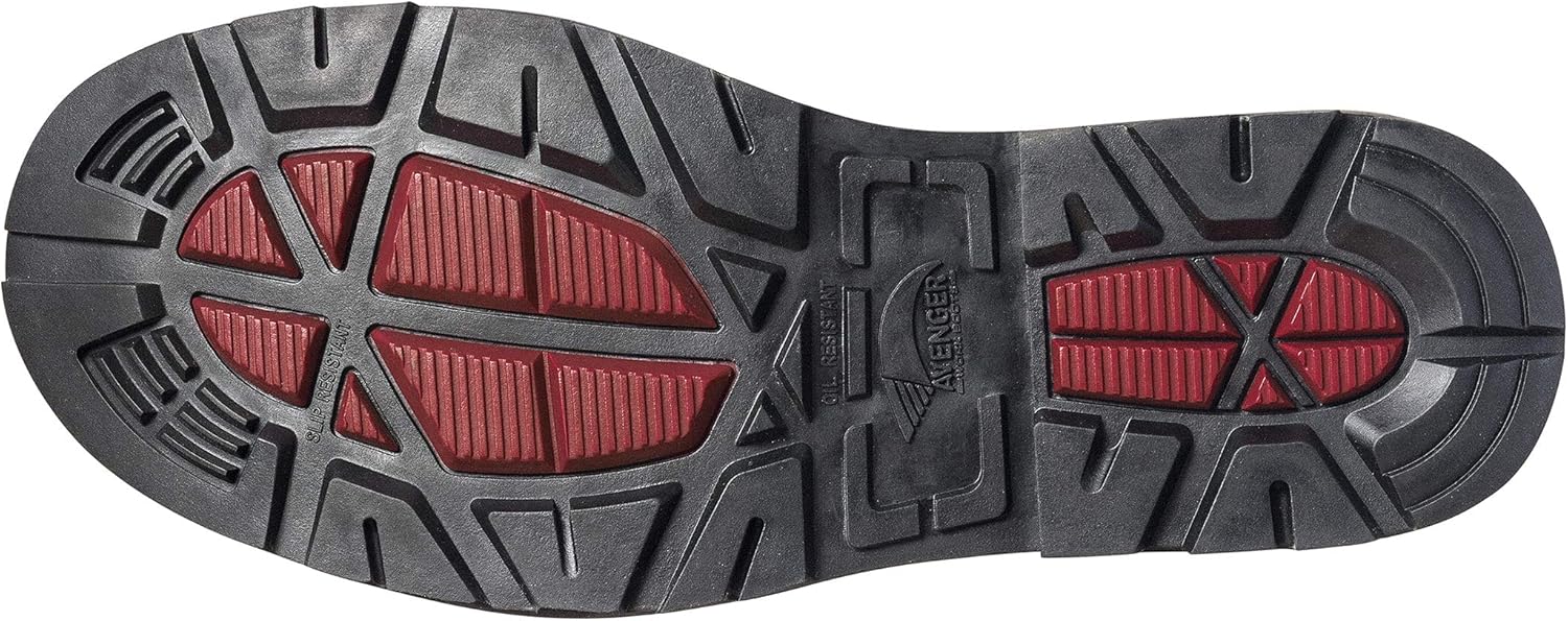 FSI FOOTWEAR SPECIALTIES INTERNATIONAL мужские 6" кожаные ботинки с углеродным носком, водонепроницаемые, защищающие от электричества, противоскользящие, черный — фото 4